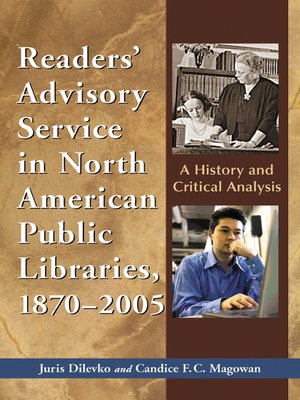 cover image of Readers' Advisory Service in North American Public Libraries, 1870-2005